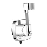 Maxbell Suction Cup Shower Head Holder Sturdy Waterproof Handheld Showerhead Bracket Silvery