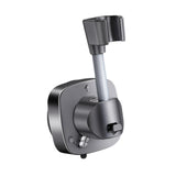 Maxbell Suction Cup Shower Head Holder Sturdy Waterproof Handheld Showerhead Bracket Gray