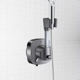 Maxbell Suction Cup Shower Head Holder Sturdy Waterproof Handheld Showerhead Bracket Gray