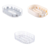 Maxbell Turntable Organization Multipurpose Spice Rack for Cabinet Pantry Countertop White Clear