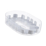 Maxbell Turntable Organization Multipurpose Spice Rack for Cabinet Pantry Countertop White Clear