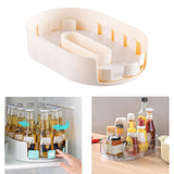Maxbell Turntable Organization Multipurpose Spice Rack for Cabinet Pantry Countertop White