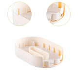 Maxbell Turntable Organization Multipurpose Spice Rack for Cabinet Pantry Countertop White