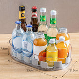 Maxbell Turntable Organization Multipurpose Spice Rack for Cabinet Pantry Countertop White