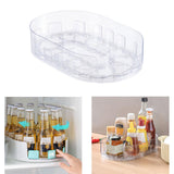 Maxbell Turntable Organization Multipurpose Spice Rack for Cabinet Pantry Countertop Clear