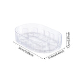 Maxbell Turntable Organization Multipurpose Spice Rack for Cabinet Pantry Countertop Clear
