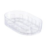 Maxbell Turntable Organization Multipurpose Spice Rack for Cabinet Pantry Countertop Clear