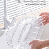 Maxbell Turntable Organization Multipurpose Spice Rack for Cabinet Pantry Countertop Clear