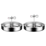 Maxbell Coil Incense Burner Holder Table Household Indoor Stainless Steel Coils Clip Clip Height 6.5CM