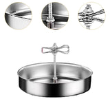 Maxbell Coil Incense Burner Holder Table Household Indoor Stainless Steel Coils Clip Clip Height 6.5CM