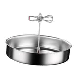 Maxbell Coil Incense Burner Holder Table Household Indoor Stainless Steel Coils Clip Clip Height 10CM