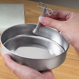 Maxbell Coil Incense Burner Holder Table Household Indoor Stainless Steel Coils Clip Clip Height 10CM