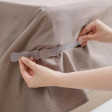 Maxbell 4 Pieces Bed Mattress Sheet Holder with Fixed Strip Accessory Fastening Clip White