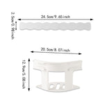 Maxbell 4 Pieces Bed Mattress Sheet Holder with Fixed Strip Accessory Fastening Clip White
