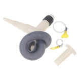 Maxbell 11.8inch Extended Drain Pipe Set Versatile Accessories for Dryers Dishwasher