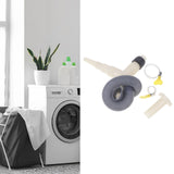 Maxbell 11.8inch Extended Drain Pipe Set Versatile Accessories for Dryers Dishwasher
