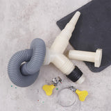 Maxbell 11.8inch Extended Drain Pipe Set Versatile Accessories for Dryers Dishwasher