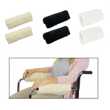 Maxbell Chair Arm Rest Pad Comfortable Arm Rest Pads for Adults Transport Arm Chairs Off White