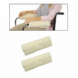 Maxbell Chair Arm Rest Pad Comfortable Arm Rest Pads for Adults Transport Arm Chairs Off White