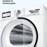 Maxbell Face Down Pillow Lightweight Memory Foam Cushion for Home Living Room Office Dark Gray