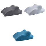 Maxbell Face Down Pillow Lightweight Memory Foam Cushion for Home Living Room Office Dark Gray