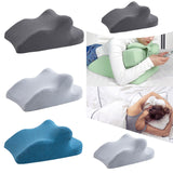 Maxbell Face Down Pillow Lightweight Memory Foam Cushion for Home Living Room Office Dark Gray