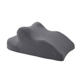 Maxbell Face Down Pillow Lightweight Memory Foam Cushion for Home Living Room Office Dark Gray