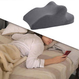 Maxbell Face Down Pillow Lightweight Memory Foam Cushion for Home Living Room Office Dark Gray