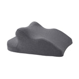 Maxbell Face Down Pillow Lightweight Memory Foam Cushion for Home Living Room Office Dark Gray