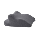 Maxbell Face Down Pillow Lightweight Memory Foam Cushion for Home Living Room Office Dark Gray