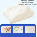 Maxbell Face Down Pillow Lightweight Memory Foam Cushion for Home Living Room Office Dark Gray