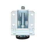 Maxbell 4Pcs Adjustable Furniture Leveling Feet Sturdy Easily Install with Lock Nuts Silvery