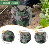 Maxbell Gardening Hip Cushion Stool Wearable Farming Stool for Backyard Home Picnics Height 17cm