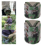 Maxbell Gardening Hip Cushion Stool Wearable Farming Stool for Backyard Home Picnics Height 17cm