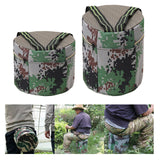 Maxbell Gardening Hip Cushion Stool Wearable Farming Stool for Backyard Home Picnics Height 17cm