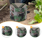 Maxbell Gardening Hip Cushion Stool Wearable Farming Stool for Backyard Home Picnics Height 17cm
