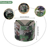 Maxbell Gardening Hip Cushion Stool Wearable Farming Stool for Backyard Home Picnics Height 24cm