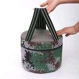 Maxbell Gardening Hip Cushion Stool Wearable Farming Stool for Backyard Home Picnics Height 24cm