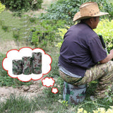 Maxbell Gardening Hip Cushion Stool Wearable Farming Stool for Backyard Home Picnics Height 24cm