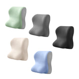 Maxbell Lumbar Back Support Cushion Face Down Pillow for Beds Household Office Chair Green