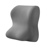 Maxbell Lumbar Back Support Cushion Face Down Pillow for Beds Household Office Chair Gray