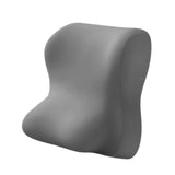 Maxbell Lumbar Back Support Cushion Face Down Pillow for Beds Household Office Chair Gray