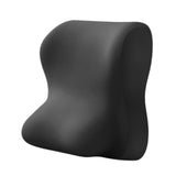 Maxbell Lumbar Back Support Cushion Face Down Pillow for Beds Household Office Chair Black