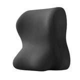 Maxbell Lumbar Back Support Cushion Face Down Pillow for Beds Household Office Chair Black
