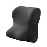 Maxbell Lumbar Back Support Cushion Face Down Pillow for Beds Household Office Chair Black