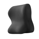 Maxbell Lumbar Back Support Cushion Face Down Pillow for Beds Household Office Chair Black