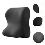 Maxbell Lumbar Back Support Cushion Face Down Pillow for Beds Household Office Chair Black