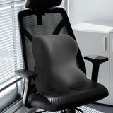 Maxbell Lumbar Back Support Cushion Face Down Pillow for Beds Household Office Chair Black