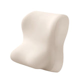 Maxbell Lumbar Back Support Cushion Face Down Pillow for Beds Household Office Chair White