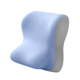 Maxbell Lumbar Back Support Cushion Face Down Pillow for Beds Household Office Chair Blue